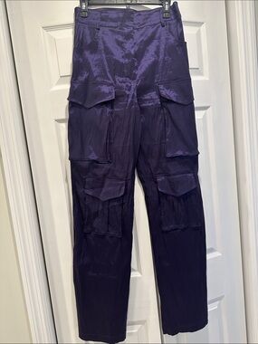 Utility Cargo Joggers in Purple - Women's Cargo Pants